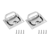 ENWWCH 2 Pcs Stainless Steel Hatch Latch Solid Boat For Marine