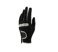 ENWWCH 3Pcs Mens Golf Glove Micro Soft Black Gloves Men Left/Right Hand Non-Slip For Right Left Handed(Black Left Hand,23 Medium)