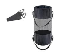 ENWWCH Boat Trash Can Reusable Bag Portable Mesh Garbage 600D Oxford Container For Pontoon RV For Kayak Boat Yacht