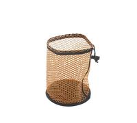 ENWWCH Golf Ball Bag Drawstring Pouch Can Hold 12/25/50 Balls Multipurpose Sports Mesh Net Portable Organizer Accessories for Practice(Orange,S)