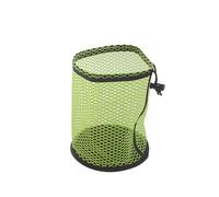 ENWWCH Golf Ball Bag Drawstring Pouch Can Hold 12/25/50 Balls Multipurpose Sports Mesh Net Portable Organizer Accessories for Practice(Green,M)