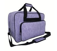 ENWWCH Sewing Machine Bag Sewing Machine Carrying Case, Universal Tote Bag with Shoulder Strap Compatible with Most Standard Sewing Machine For Sewing Machine(Purple)
