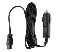 Enwye 1.8m 12V DC Replacement Car Cooler Cool Box Mini Fridge 2 Pin Cable Wire for Cool Box（B-shaped）