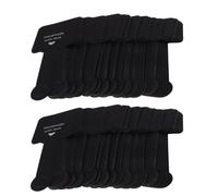 Enwye 100PCS Adhesive-backed Keyring Display Cards in Black - 10x4cm Handmade Bracelet, Necklace & Earring Display Cards for Jewelry