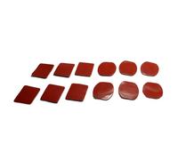 Enwye 12Pcs/Set 3mmDash Cam Sticky Pads For G-OP-RO Sports Camera Driving Recorder Adhesive Mount Sticky Pads