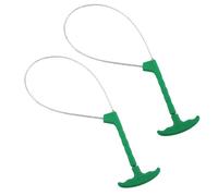 Enwye 2 PCS Pig Holder Hog Catcher Pole Plastic Handle Animal Catcher Tool for Pig and Dog Handling, Essential Farm Equipment