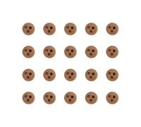 Enwye 20 Pcs Pulley Blocks Model Ship Fittings for Classical Sailing Boat Highly Detailed Ship Deadeye Model Building Kits Parts, 4mm