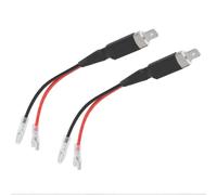Enwye 2pcs H1 Headlight Converter Cables One To Two Adapter CableMale Single Adapter Diode Converter Conversion Wiring Connector Cable Holder for Headlight Bulbs