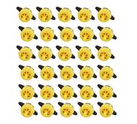 Enwye 30Pcs Yellow 2L/H Drip Irrigation Pressure Compensators Tubing Emitters Steady Flow for Plants Trees Shrubs Gardening