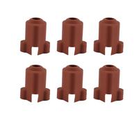 Enwye 6Pcs Brown Silicone Covers for 3D Printers K1C K1 Max Ender 3V3 Protective Dustproof Durable Accessories