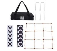 Enwye A Set Of Sports Day Kit Outdoor Giant Tic Tac Toe Bean Bag Toss Games for Youth Adults Family.
