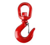 Enwye American Alloy Steel Swivel Crane Hook 2 Ton Capacity Heavy-duty Durable Lifting Hook for Port Transportation Trailers Construction and Industrial Rigging
