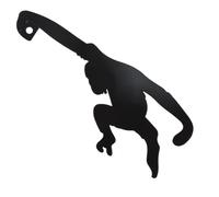 Enwye Banana Holder Monkey for Bananas The Funny Monkey Holder Practical Fruit Banana Stand Funny Kitchen Gadget for Storing Bananas, Decoration, and Gifts