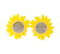 Enwye Funny Sunflower Sunglasses, Lightweight And Durable Interesting Party Glasses For Festivals And Beach Party, Costume Parties Photo Props