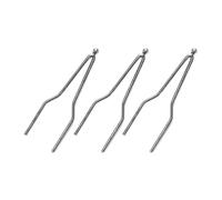 Enwye Pyrographic Tip Kit, Metal Replacement Wood Burning Tips, Wood Burning Tips Wire Nibs for High Impedance Pyrography Machine Tool, 3pcs