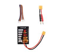 Enwye RC Multi Connector Battery Charging Solution for 2S 6S with XT90 XT30 JST XT60 Parallel Charging Board 14AWG Silicone Wires 40mm Banana XT60 Interface