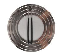 Enwye Stainless Steel Splash Guard Pans, 30 Cm, Multi-Purpose Pans Splash Guard, Universal To Protect Against Grease Splashes