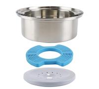 Enwye Water Bowl for Dog Non Spill Pet for Dogs Large Capacity Slow Drink Splash Proof Floating Bowl Mess Free Non Slip for Puppies, Cats and Pets
