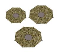 EnxJire Trampoline Canopy 10/12/14ft Trampoline Sun Cover Awning Oxford Cloth Rainproof Protective Tearproof(Diameter 12ft)