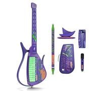 Enya CYBER-G Smart Guitar,Official Evangelion Collaboration, Stringless Guitar with APP Learning,Built-in Effects & Bluetooth,Portable Guitars for All Skill Levels,Gift Box Set
