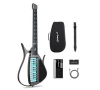 Enya CYBER-G Stringless Smart Guitar, Foldable Travel Backing Guitar, Built-in Drum Machine & Baseline, 20 Musical Instrument Sounds for One-Man Bands, Interactive Chord Sheets with App for Adults and