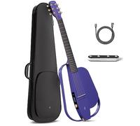 Enya NEXG 2 Base 38 Inch Carbon Fibre Guitar Set Purple Acoustic Professional Smart Silent Electric Guitar for Adults, Children, Beginners Travelling, Concert, Playing and Singing