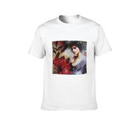 Enya Watermark Vinyl Cd Cover Casual Round Neck T Shirt White L