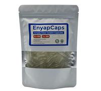 EnyapCaps Size 000 Empty Gelatin Capsules - 200 Count Clear Extra Large Halal & Kosher Certified Empty Pill Caps for DIY Supplement Filling