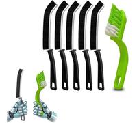 Enyoir 6Pcs Crevice Cleaning Brush UK, Hard Bristle Grout Cleaner Brush, Bathroom Tile Groove Gap Brushes Set for Narrow Corners in Home Kitchen Window Sink Toilet