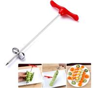 Enyolidimk Creative Vegetable Spiral Knife Carving Tool Potato Carrot Cucumber Salad Chopper Manual Spiral Screw Slicer Cutter Spiralizer Baking
