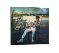 ENZEES Niall Horan Heartbreak Weather 13 Canvas Poster Wall Art Decor Print Picture Paintings for Living Room Bedroom Decoration Frame-style 12x12inch(30x30cm)