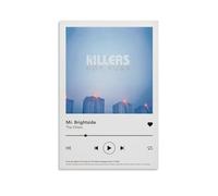 ENZEES The Killers Mr Brightside Canvas Poster Wall Art Decor Print Picture Paintings for Living Room Bedroom Decoration Unframe-style 12x18inch(30x45cm)