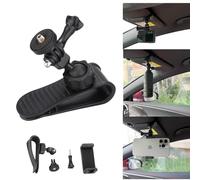 Enzemit Car Visor Camera Mount for DJI Osmo Pocket4,3 & Travel Vlogging
