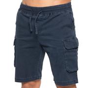 Enzo Cargo Shorts Mens Cotton Cargo Combat Work Stretch Elasticated Half Pants