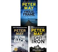 Enzo Casefiles Collection by Peter May: Freeze Frame, Blowback & Cast Iron - Frozen Study, Lakeside Skeleton & Parisian Mystery (3-Book Set)