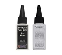 ENZO ENGLAND Poly Diamond Suspension Emulsion Abrasive Lapping Fluid Premium Quality Compound For Stropping Sharpening Honing Polishing Shaving Razor Knife Blade Wood Carving Tools (0.25 Micron)