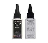 ENZO ENGLAND Poly Diamond Suspension Emulsion Abrasive Lapping Fluid Premium Quality Compound For Stropping Sharpening Honing Polishing Shaving Razor Knife Blade Wood Carving Tools (1.0 Micron)