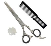ENZO ENGLAND Professional Hair Cutting Trimming Dressing Grooming Hairdressing Razor Edge Blade Scissors Shesrs Japanese Stainless Steel with Adjustable Screw 6 inch (Hair Scissors)