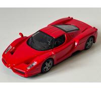 Enzo Ferrari Italian Race Play Car Model Red Diecast 1:43 Scale Bburago Toy