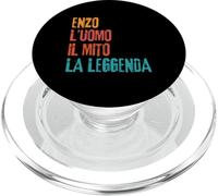 Enzo L'Uomo Il Mito La Legend Birthday Party PopSockets PopGrip for MagSafe