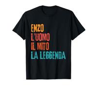 Enzo L'Uomo Il Mito La Legend Birthday Party T-Shirt
