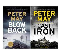 Enzo Macleod Cold Case Collection by Peter May: Blowback & Cast Iron - Skeleton in a Lake & Killer's Release Lead to Buried Secrets (2-Book Set)