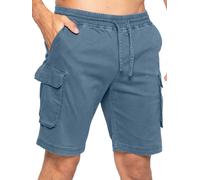 Enzo | Mens Cargo Summer Shorts - Blue / 2XL