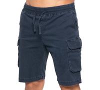 Enzo | Mens Cargo Summer Shorts - Navy / M