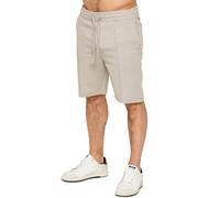 Enzo | Mens Casual Stretch Shorts - Beige / XL