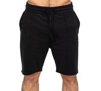 Enzo | Mens Casual Stretch Shorts - Black / 2XL