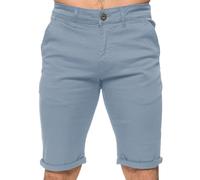 Enzo Mens Chino Shorts Slim Fit Cotton Stretch Casual Summer Beach Half Pants