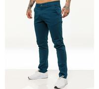 Enzo Mens Chino Trousers Slim Fit Skinny Stretch Cotton Pants Jeans All UK Sizes