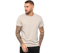 Enzo | Mens Crew Neck T-Shirt - Beige / S