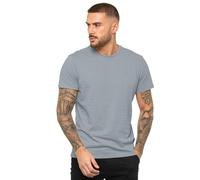 Enzo Mens Crew Neck T-Shirt - Coastal Blue - 2XL - Coastal Blue - 100% Cotton